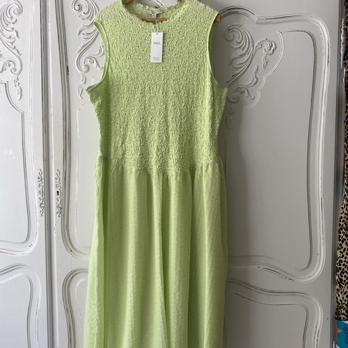 Shirred cotton blend drop - m&s,