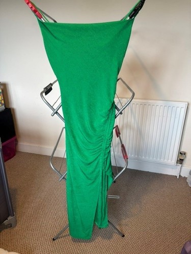 Emerald green maxi dress size - green,