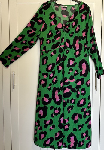 Jade green black pink maxi - black,