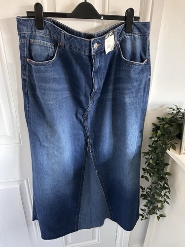 Denim maxi skirt - skirt, 20