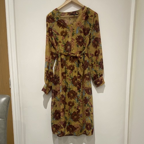 Next yellow floral chiffon - next,