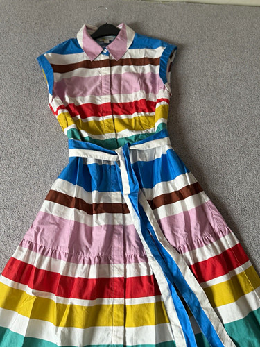 Boden multicolour striped maxi - boden,
