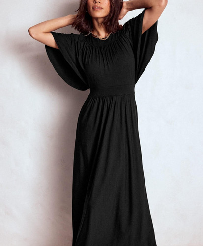 Boden yoke panal maxi dress - yoke,