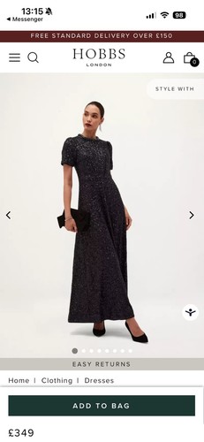 Hobbs sequin dress - hobbs,