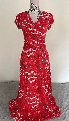 Boden red floral print - red,